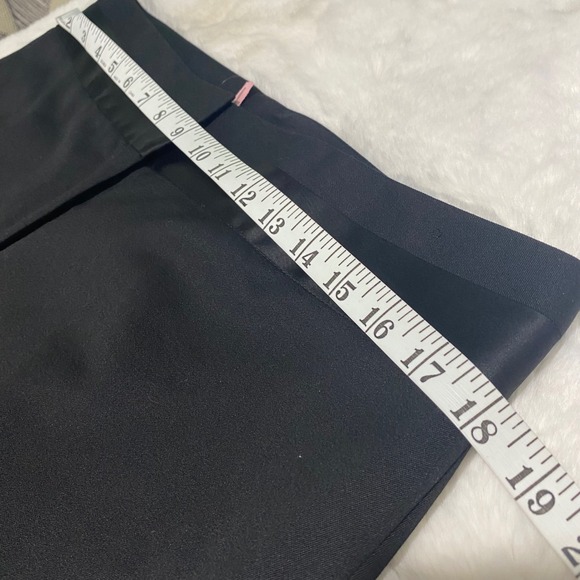 Talbots Heritage Black Dress Pants Women's Size 12 Satin Tux Waistband - Picture 6 of 12